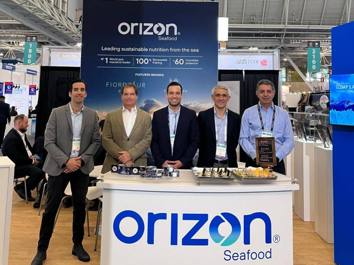 Orizon Seafood expuso su portafolio de productos premium en importante feria de productos del mar en España