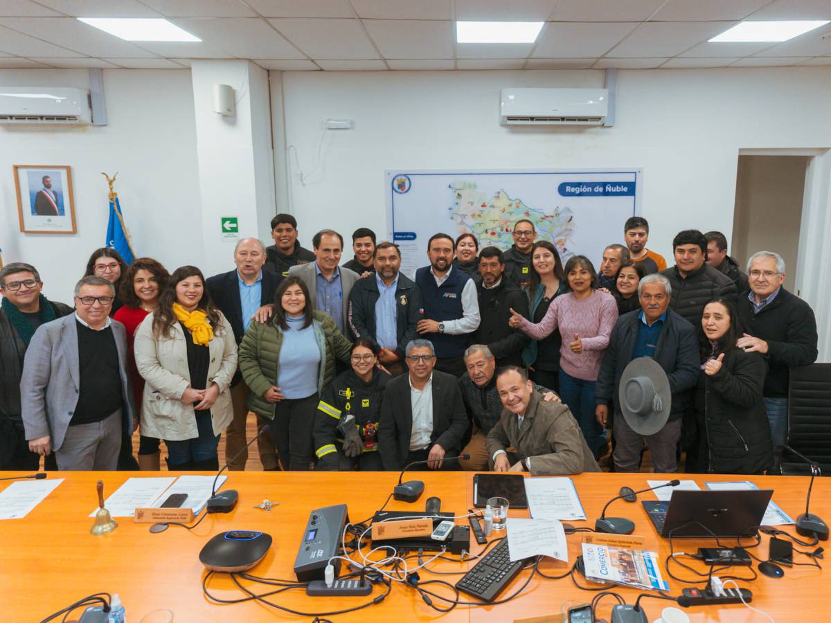 Bomberos de Ñuble nuevamente se ve beneficiado con recursos del Gobierno Regional