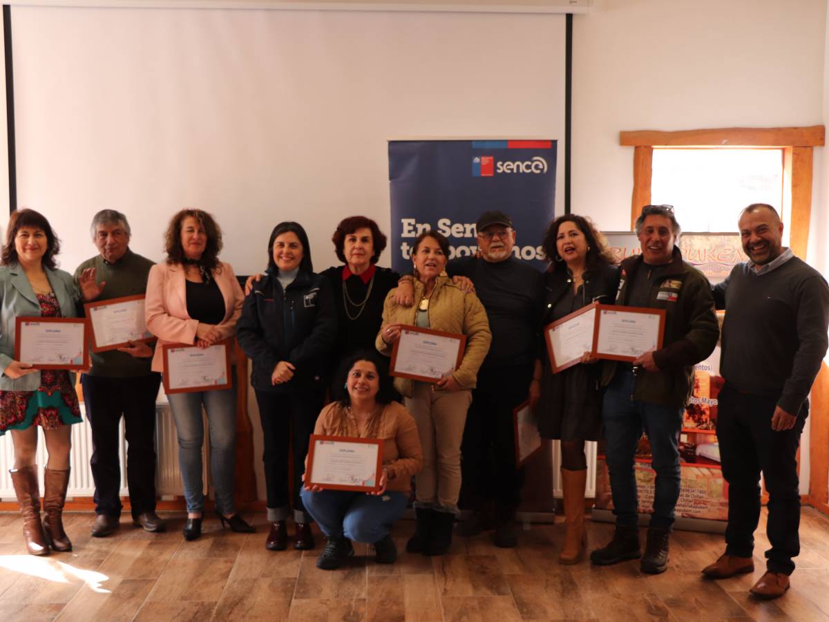 Finaliza primer curso Sence promovido por el Consejo Regional de Capacitación de Ñuble