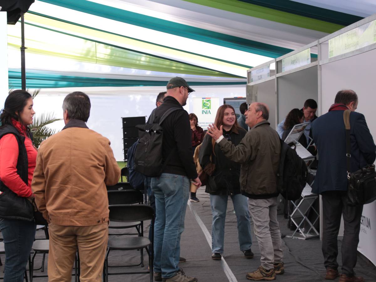 Expositores, empresas y agricultores destacaron la Feria tecnológica de control biológico y Feria Tecnológica de Bioinsumos realizadas por INIA Quilamapu.