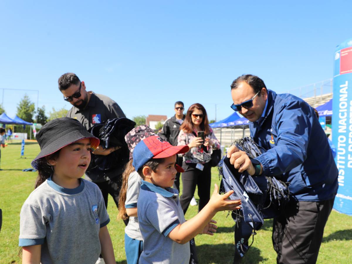 Olimpiadas Deportivas de Escuela Rurales Tuvieron su Epicentro en Estadio Municipal de Chillán Viejo 