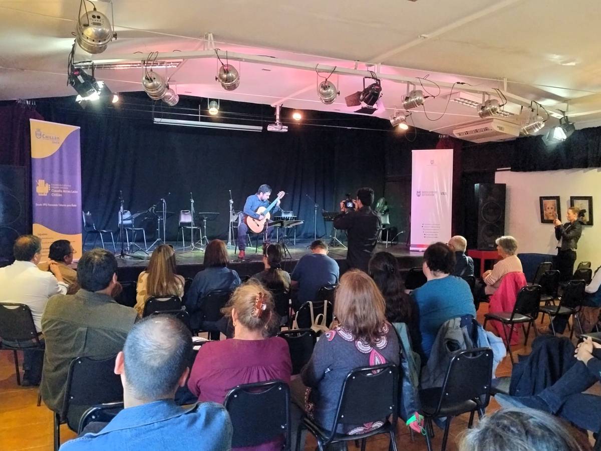 Festival de Guitarras de Ñuble culmina en el Teatro Municipal de Chillán