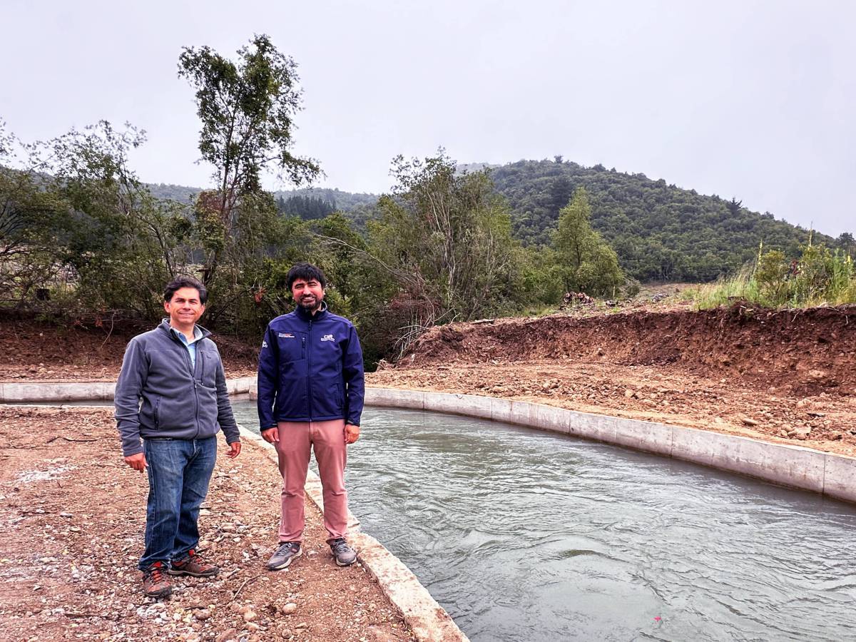 Revestimiento del Canal Maule asegurará el recurso hídrico a más de dos mil pequeños agricultores