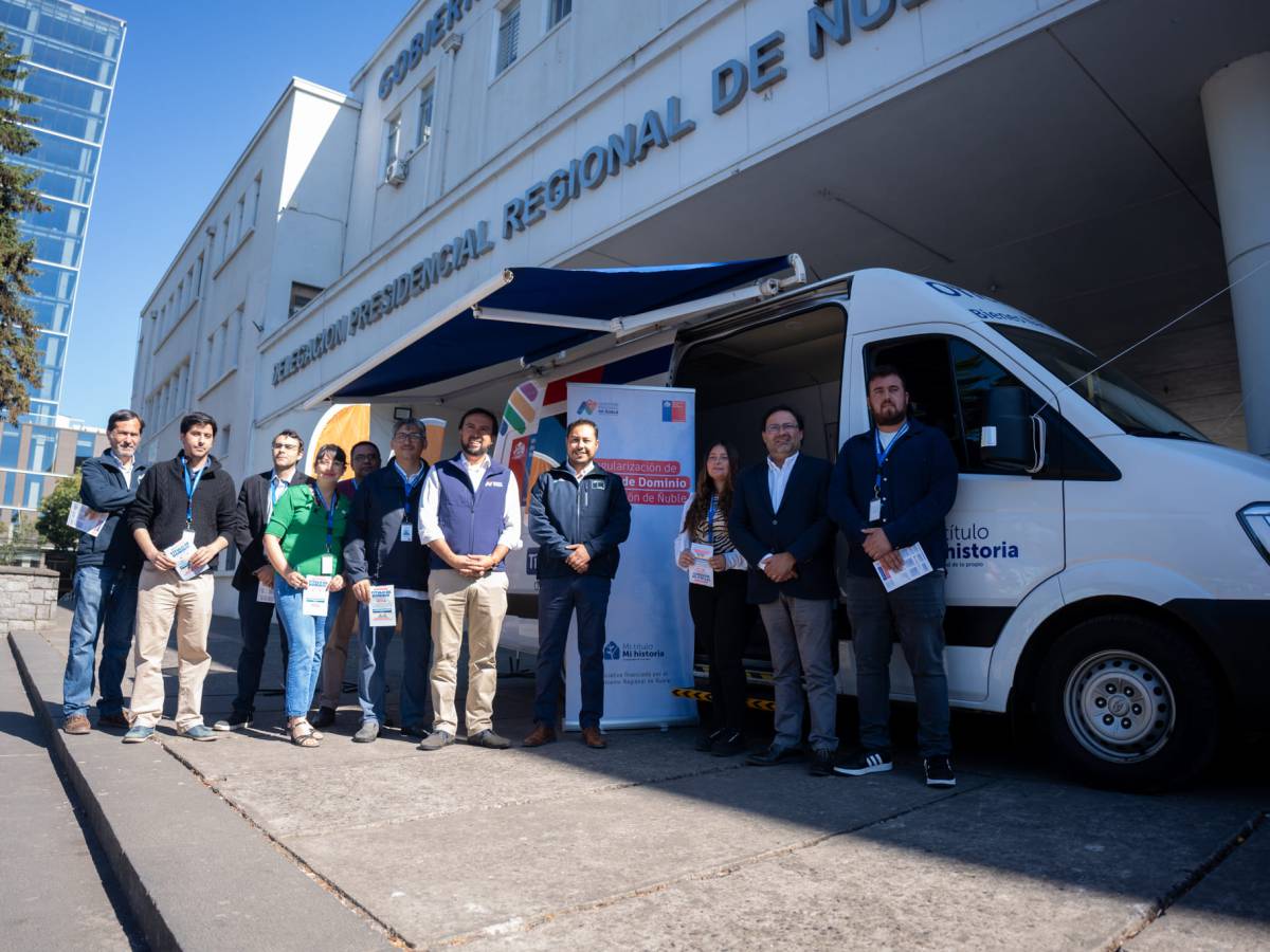 Oficina móvil recorrerá las 21 comunas de Ñuble para saneamiento de títulos de dominio   