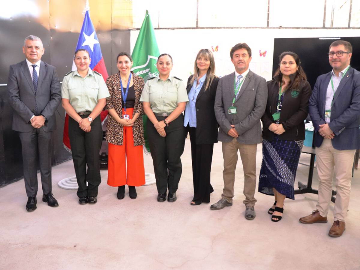 Gendarmería Ñuble conmemoró día internacional de los DDHH en CPF Bulnes