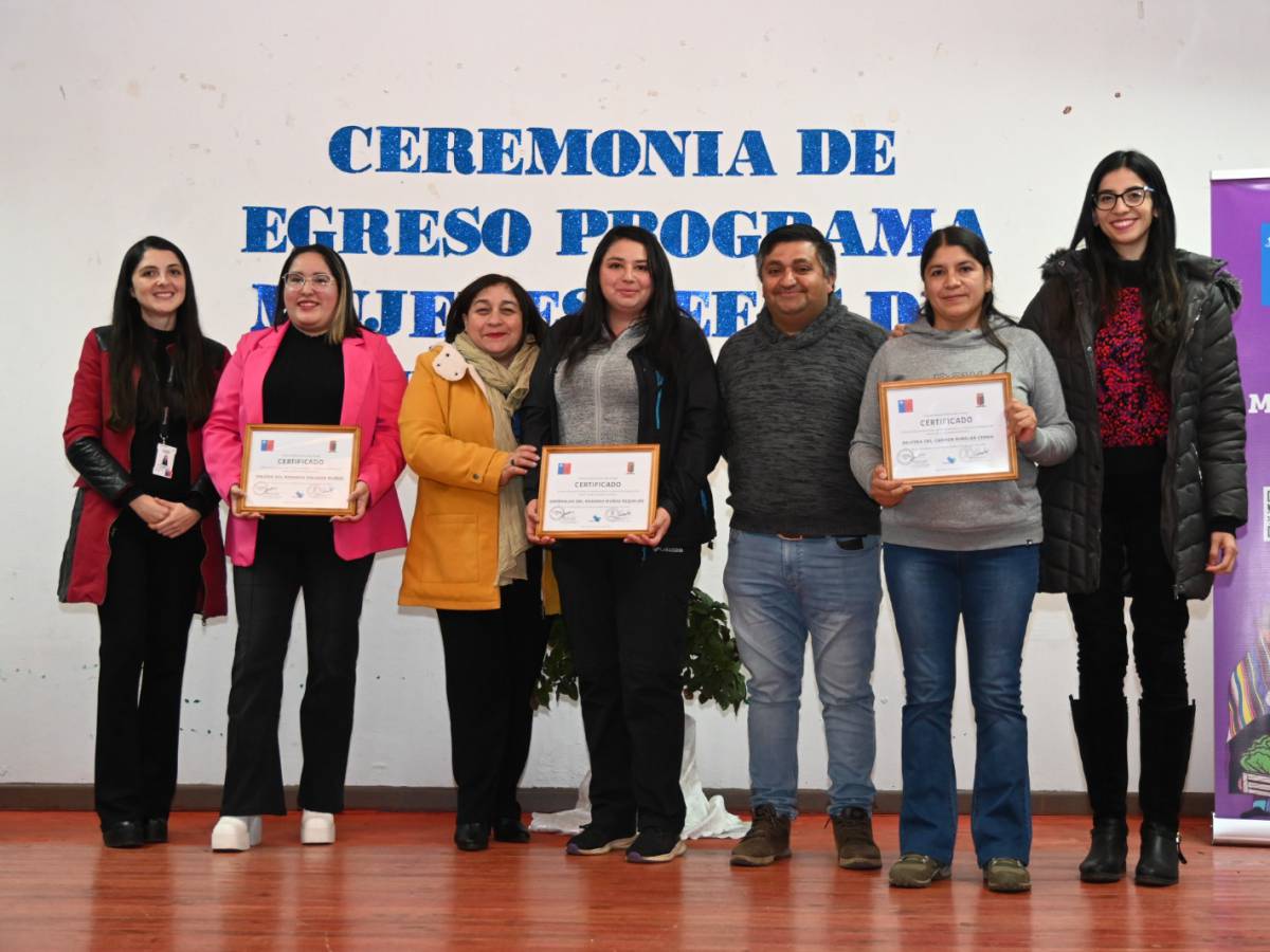 Postulaciones abiertas al Programa Mujeres Jefas de Hogar del SernamEG