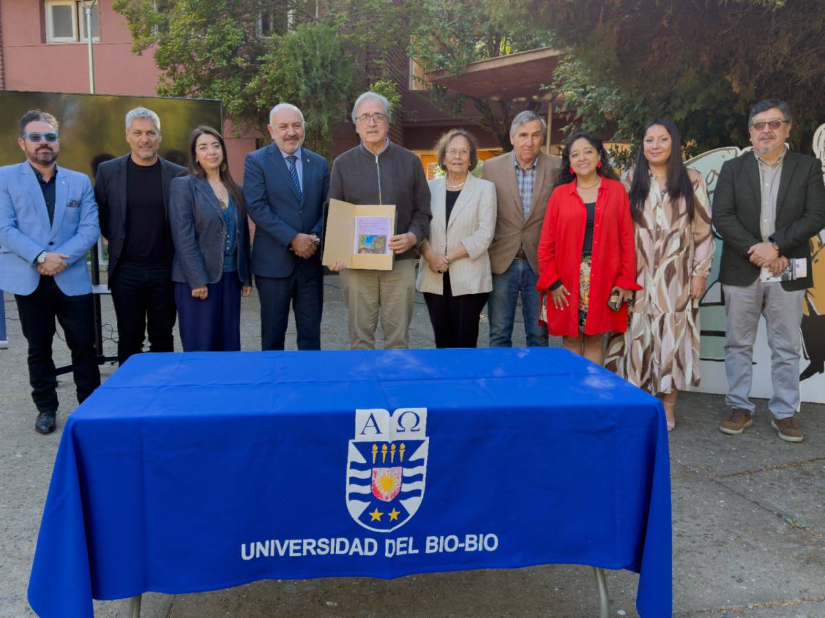 Universidad del Bío-Bío formaliza Declaratoria de Monumento nacional a Casa may colvin y Parque de las esculturas UBB