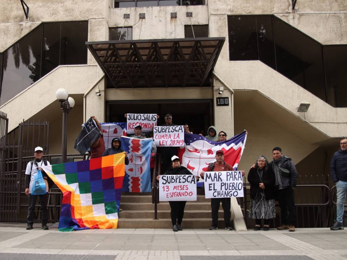 Desde Taltal a Valparaíso: Pueblo Chango enfrenta a Subpesca por demora en trámite costero