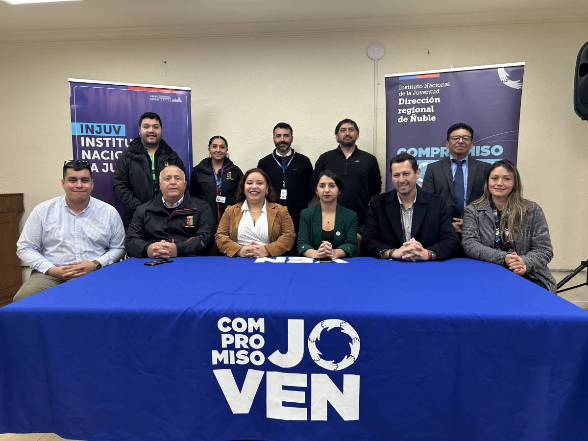 Ñuble fortalecerá liderazgo juvenil con programa nacional que beneficiará a San Carlos, Quillón, Quirihue, San Ignacio y San Fabián