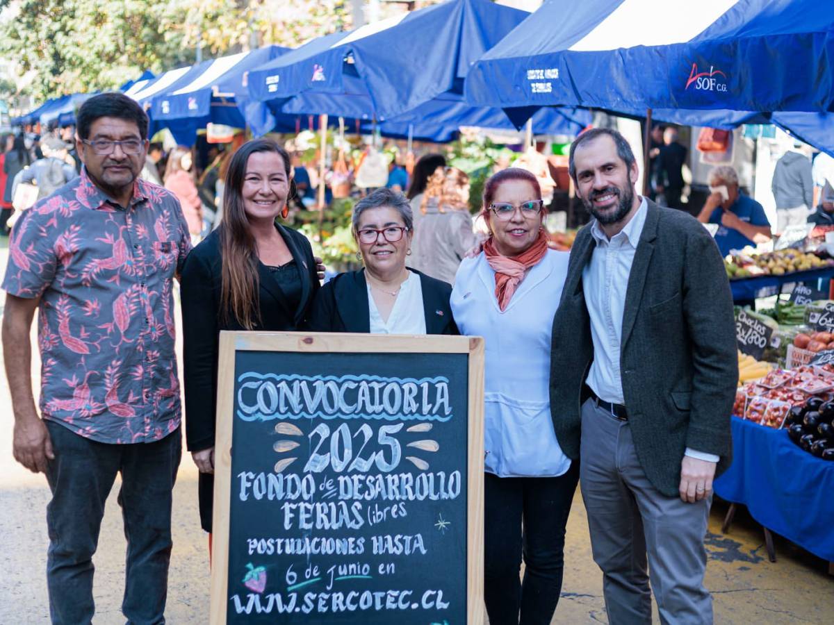 Sercotec Ñuble lanza programa Ferias Libres 2025 con $80 millones para fortalecer el comercio local