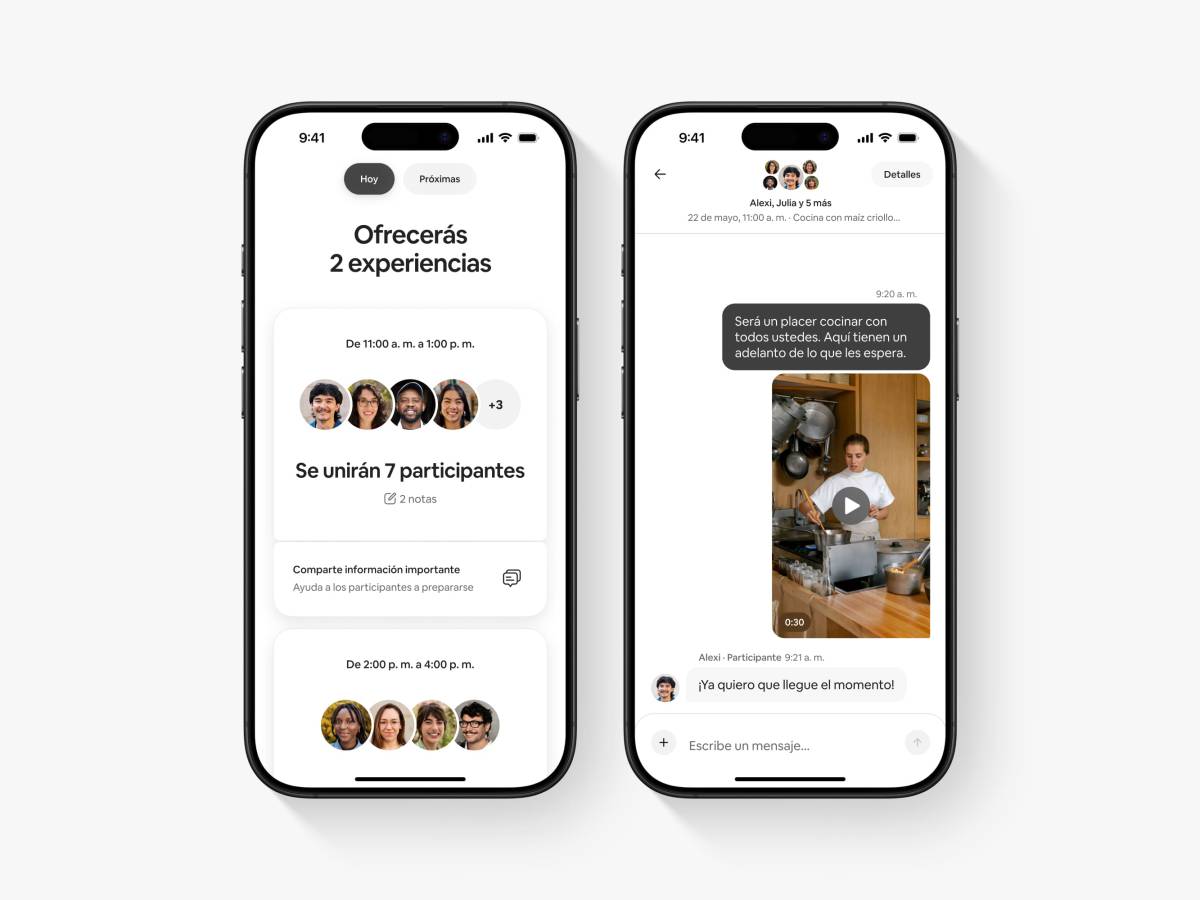 Airbnb lanza nueva app con servicios como chefs, masajes y experiencias guiadas por locales