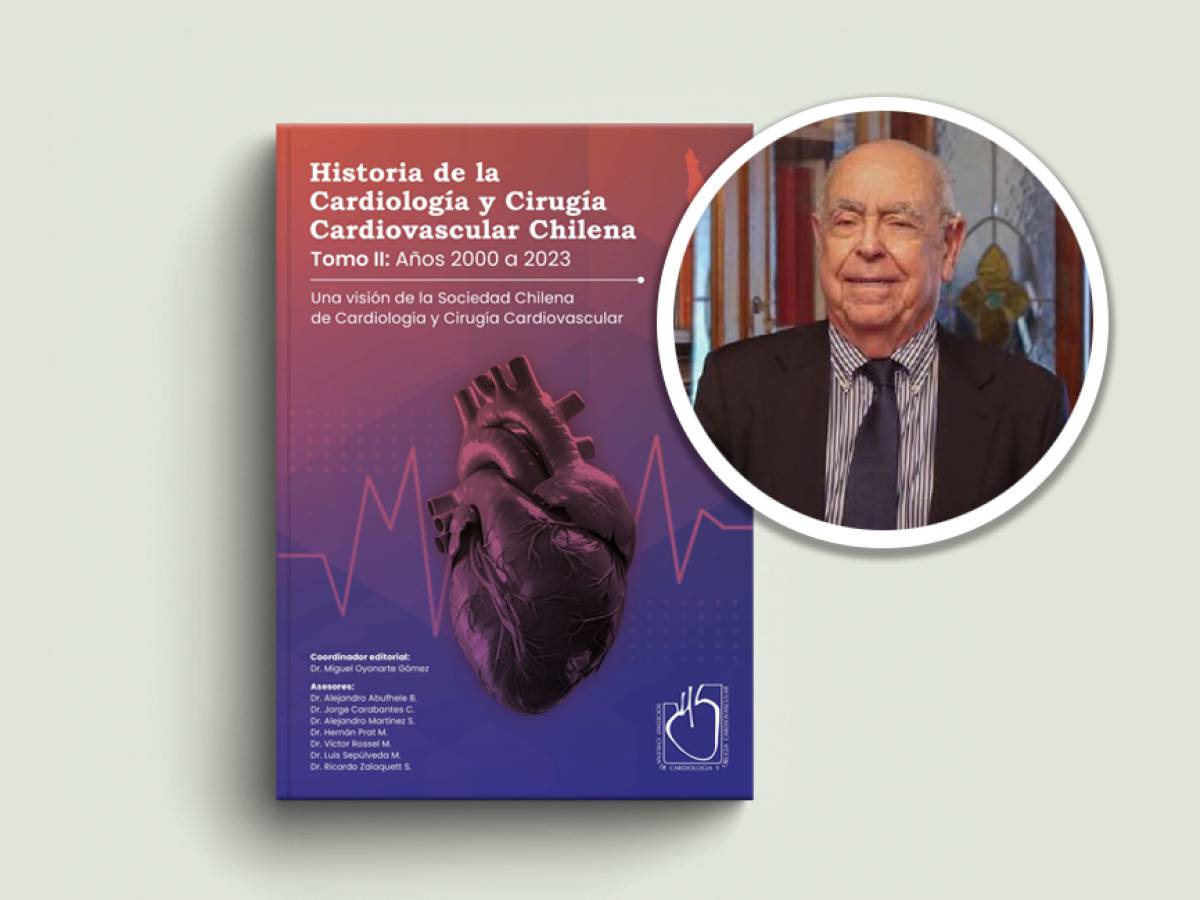 Sociedad Chilena de Cardiología lanza libro con la historia reciente de la especialidad en Chile