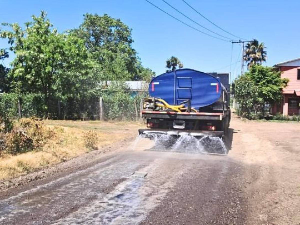 Ñuble supera los 580 kilómetros de caminos rurales tratados con matapolvo en 2025
